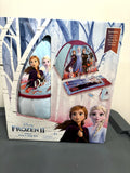 Disney Frozen 4-Piece Camp Set — Tent, Sleeping Bag, Flashlight & Sling Pack