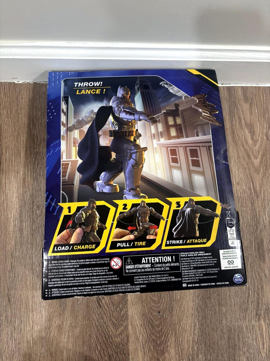 DC Battle Strike Batman 12 Inch Figure 1st Edition New In Box Box Wear