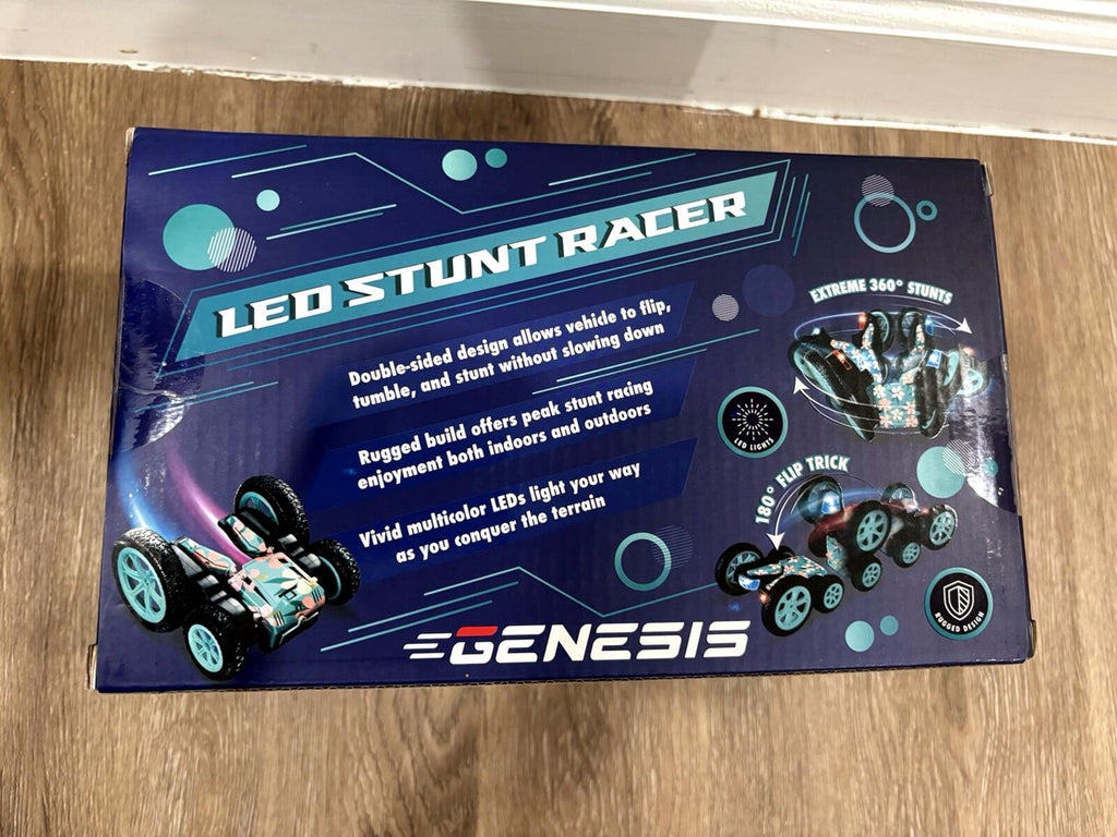 Genesis LED Stunt Racer New In Box Floral RC Car With Remote