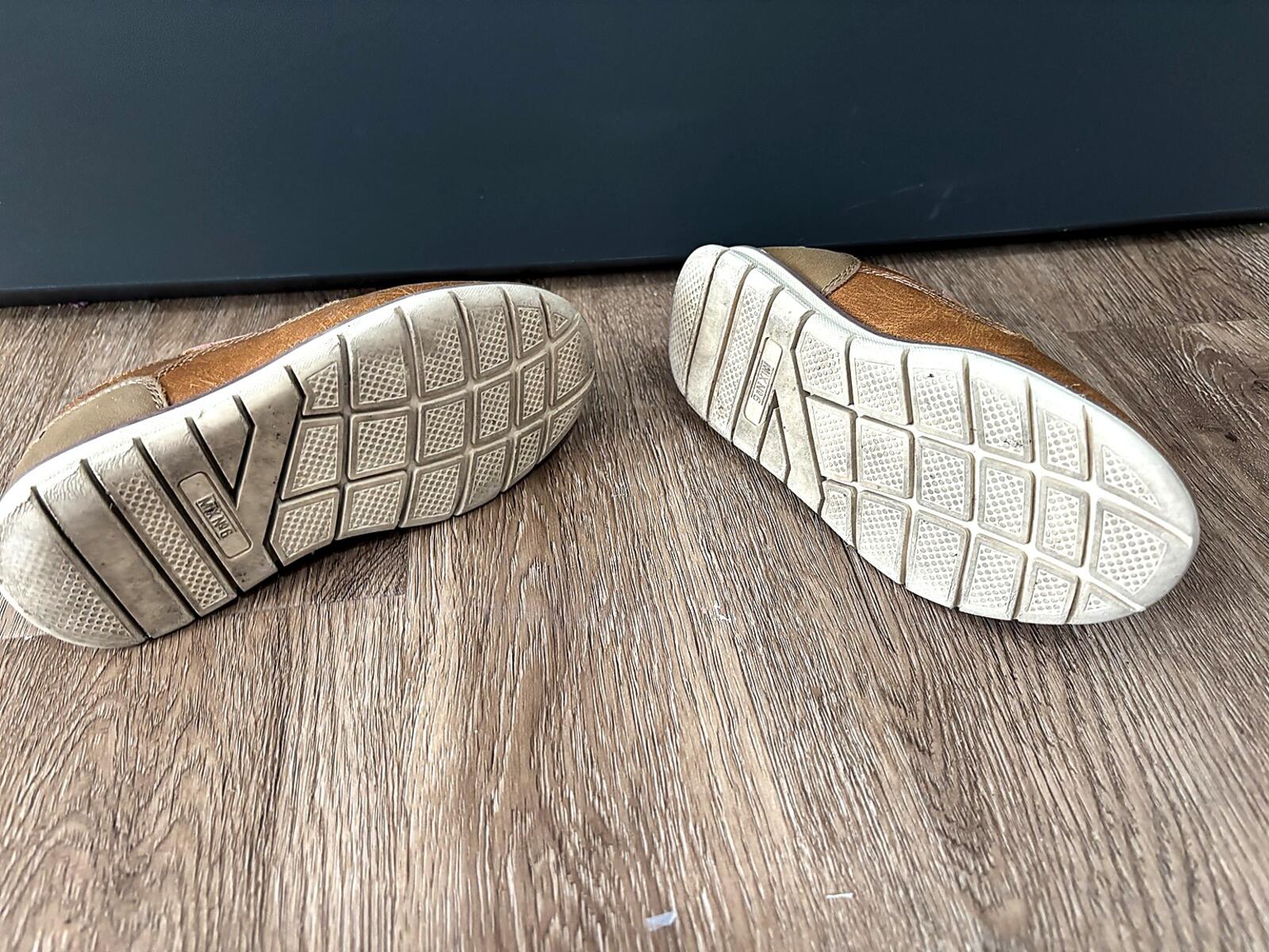 Boys Brown Dress Shoes Lace Up Formal Size 6