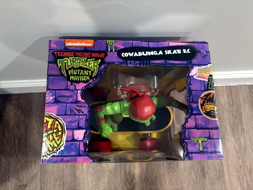 TMNT Mutant Mayhem Cowabunga Skate RC Raph Large New In Box