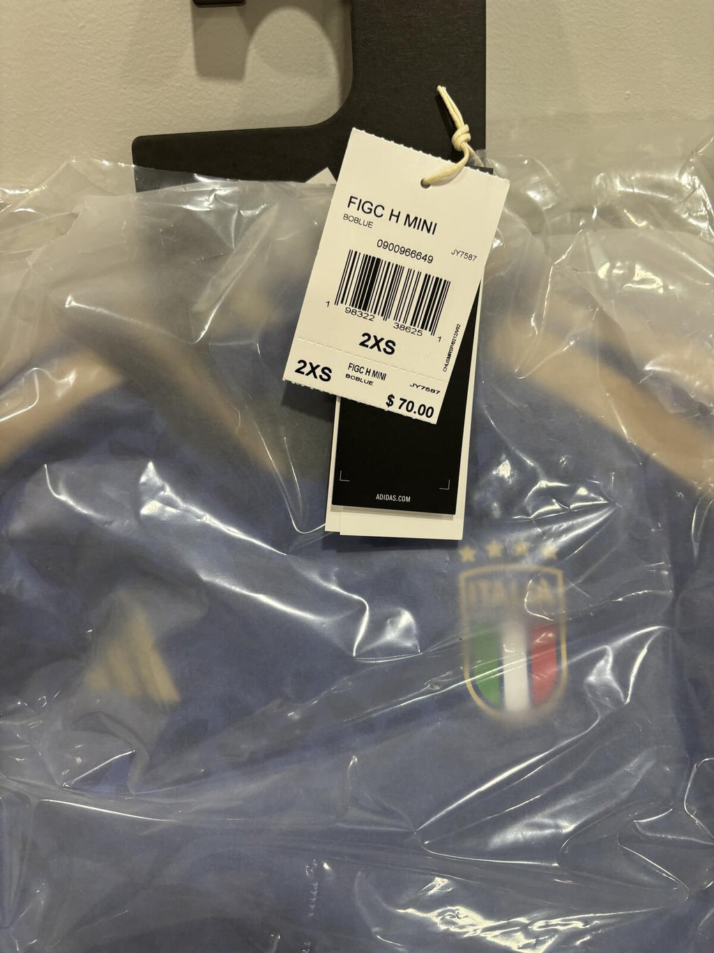 Adidas FIGC Italy 26 Home Kids Set 2XS New with Tags