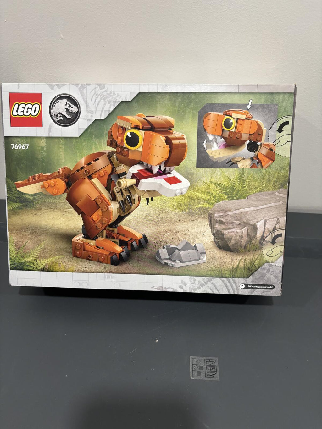 LEGO Jurassic World 76967 Little Eatie: T. rex Building Set 317 pcs New in Box