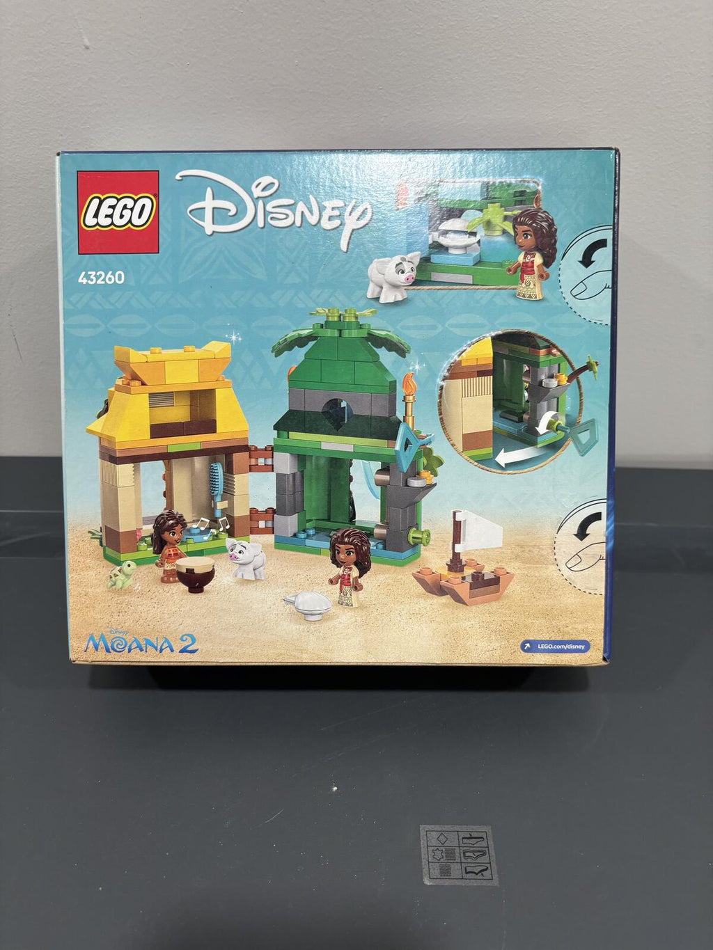LEGO Disney Moana's Island Fun 43260 Building Set 175 pcs New in Box