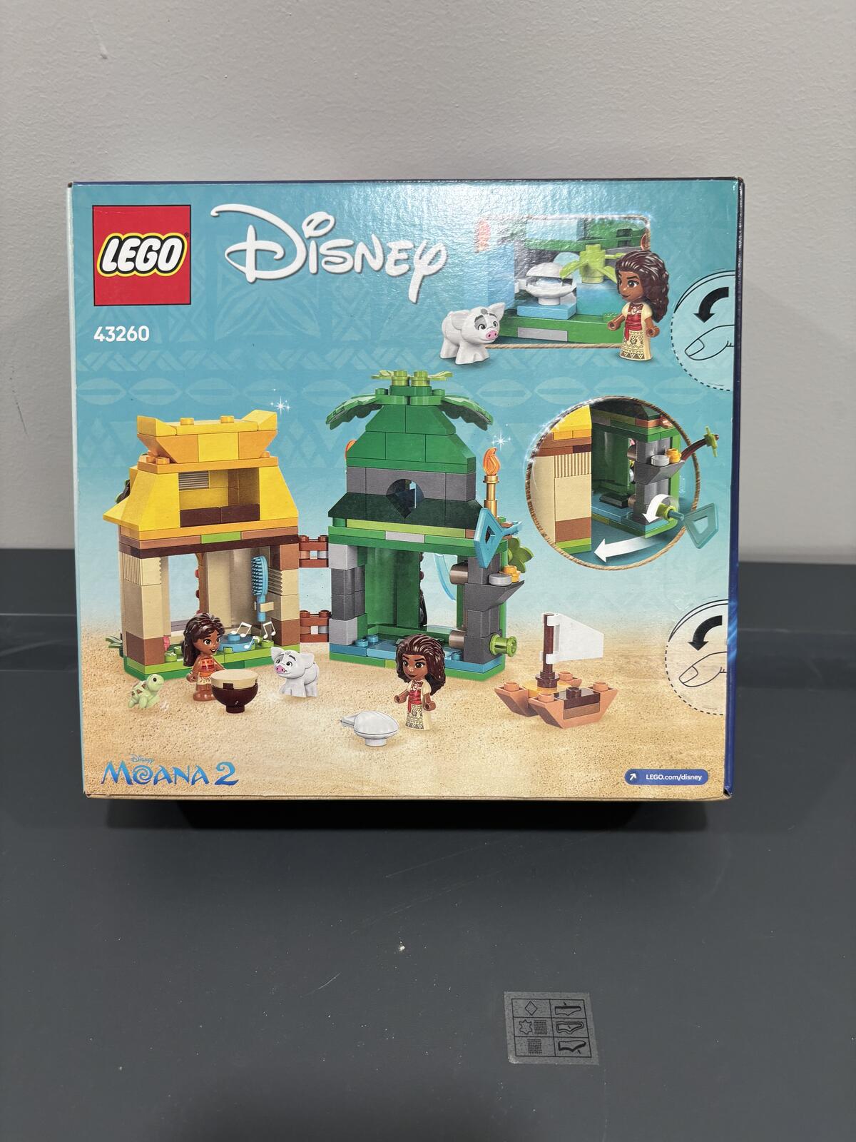 LEGO Disney Moana's Island Fun 43260 Building Set 175 pcs New in Box