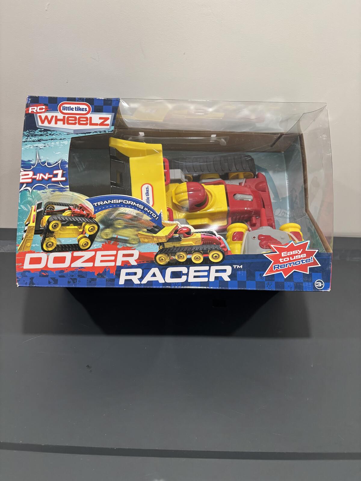 Little Tikes RC Wheelz 2-in-1 Dozer Racer Remote Control Toy