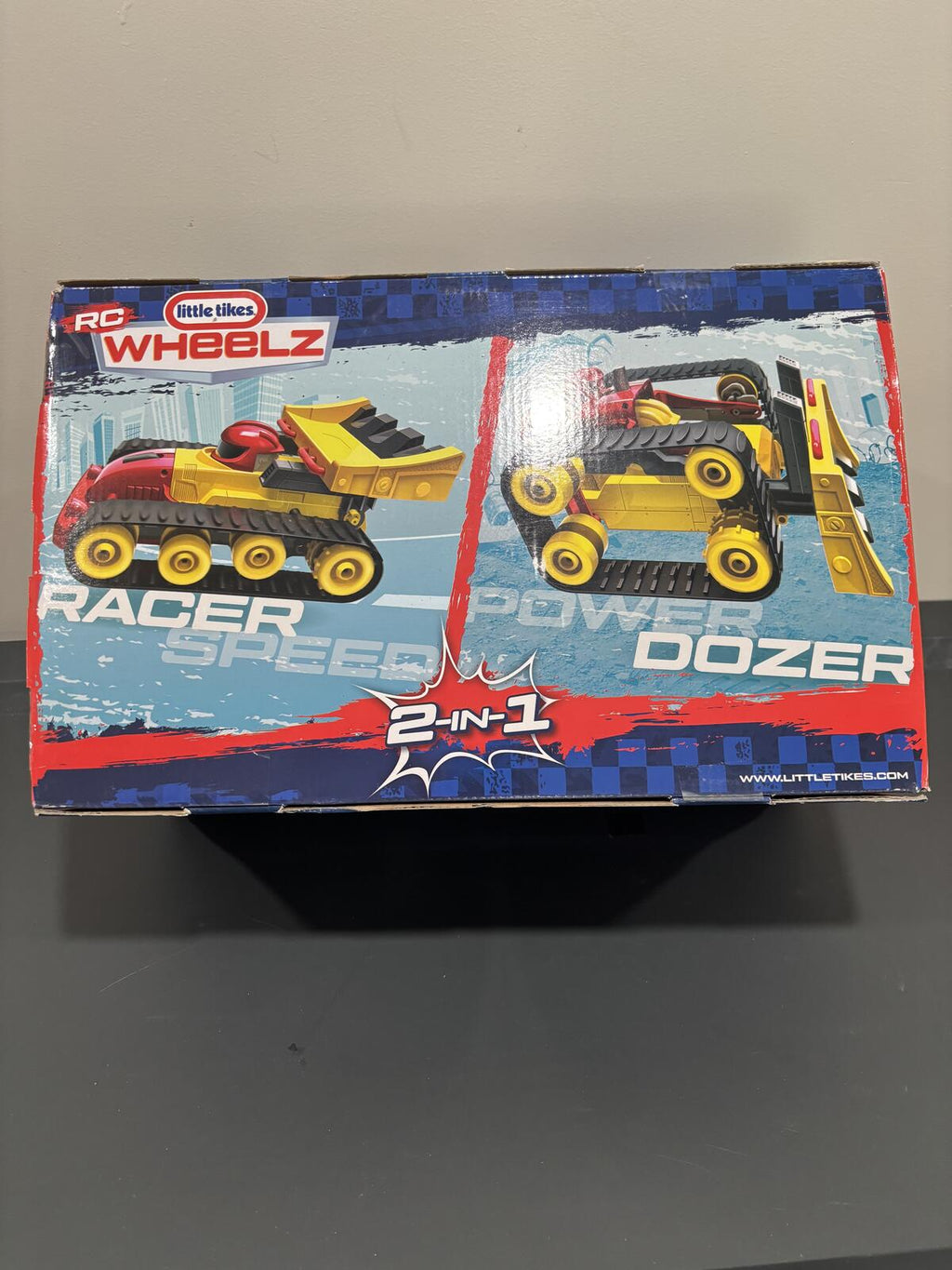 Little Tikes RC Wheelz 2-in-1 Dozer Racer Remote Control Toy