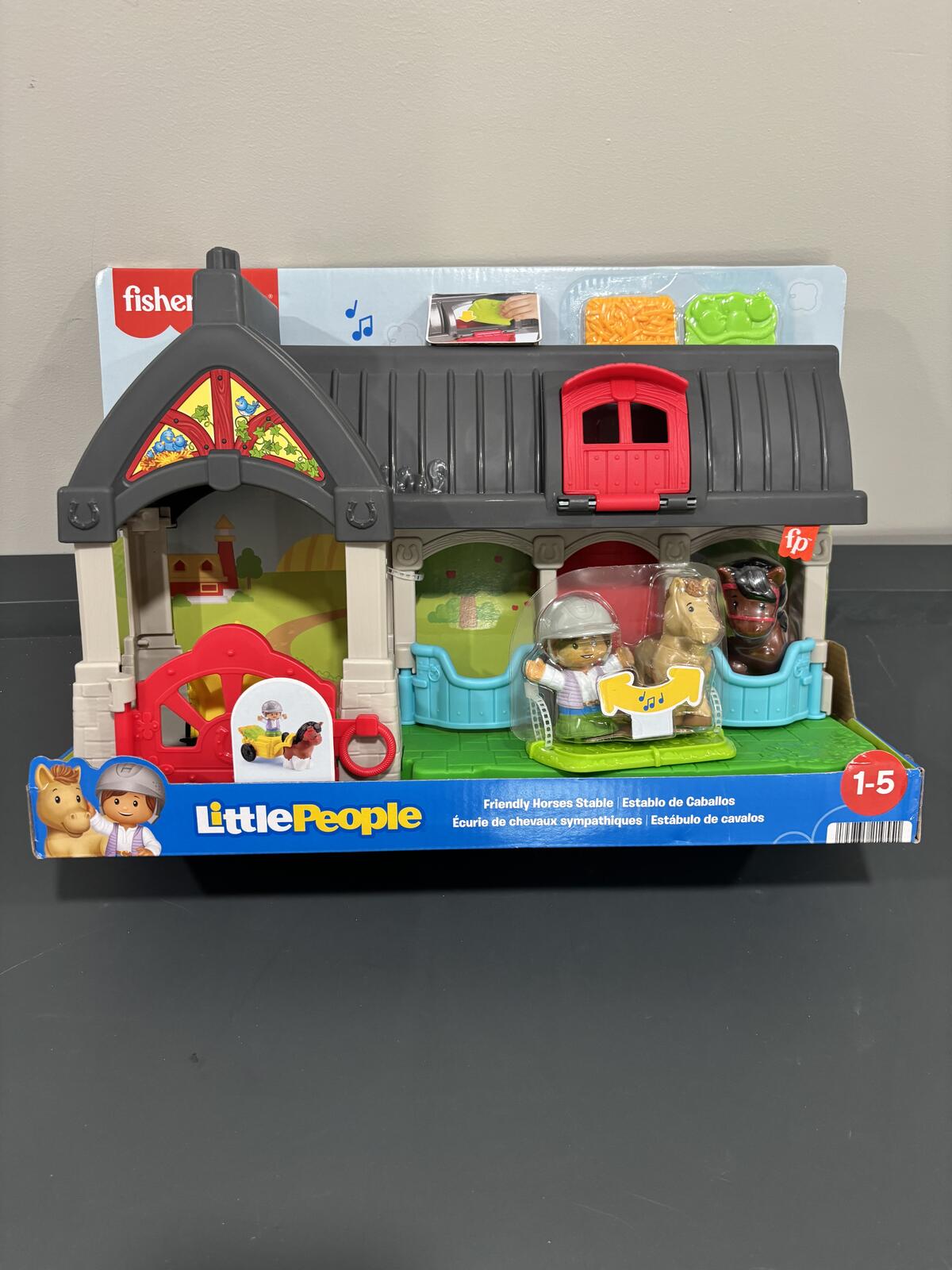 Little People Friendly Neighbors Farm Playset with Figures