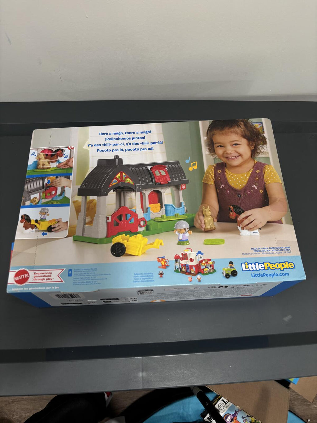 Little People Friendly Neighbors Farm Playset with Figures