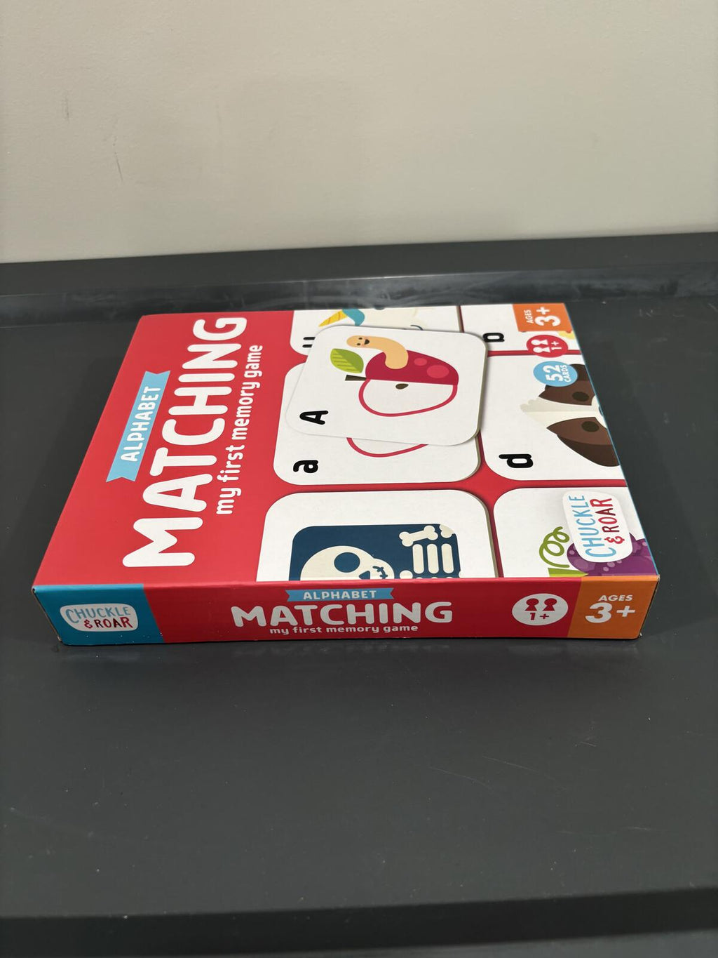 Alphabet Matching My First Memory Game Kids Preschool Card Game 52 Cards Ages 3+