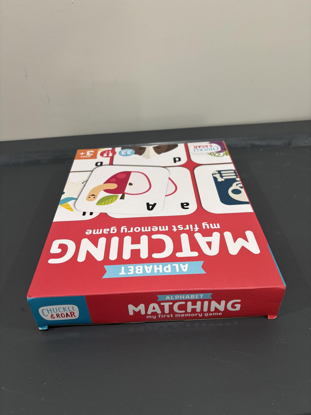 Alphabet Matching My First Memory Game Kids Preschool Card Game 52 Cards Ages 3+