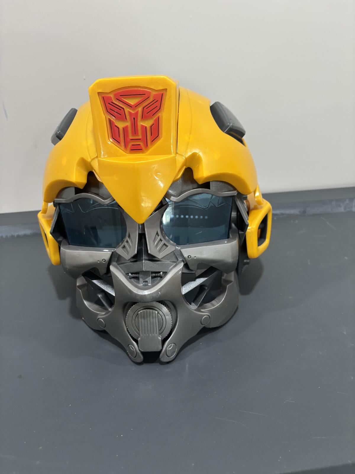 Transformers Bumblebee Roleplay Helmet Mask with Blue Lenses