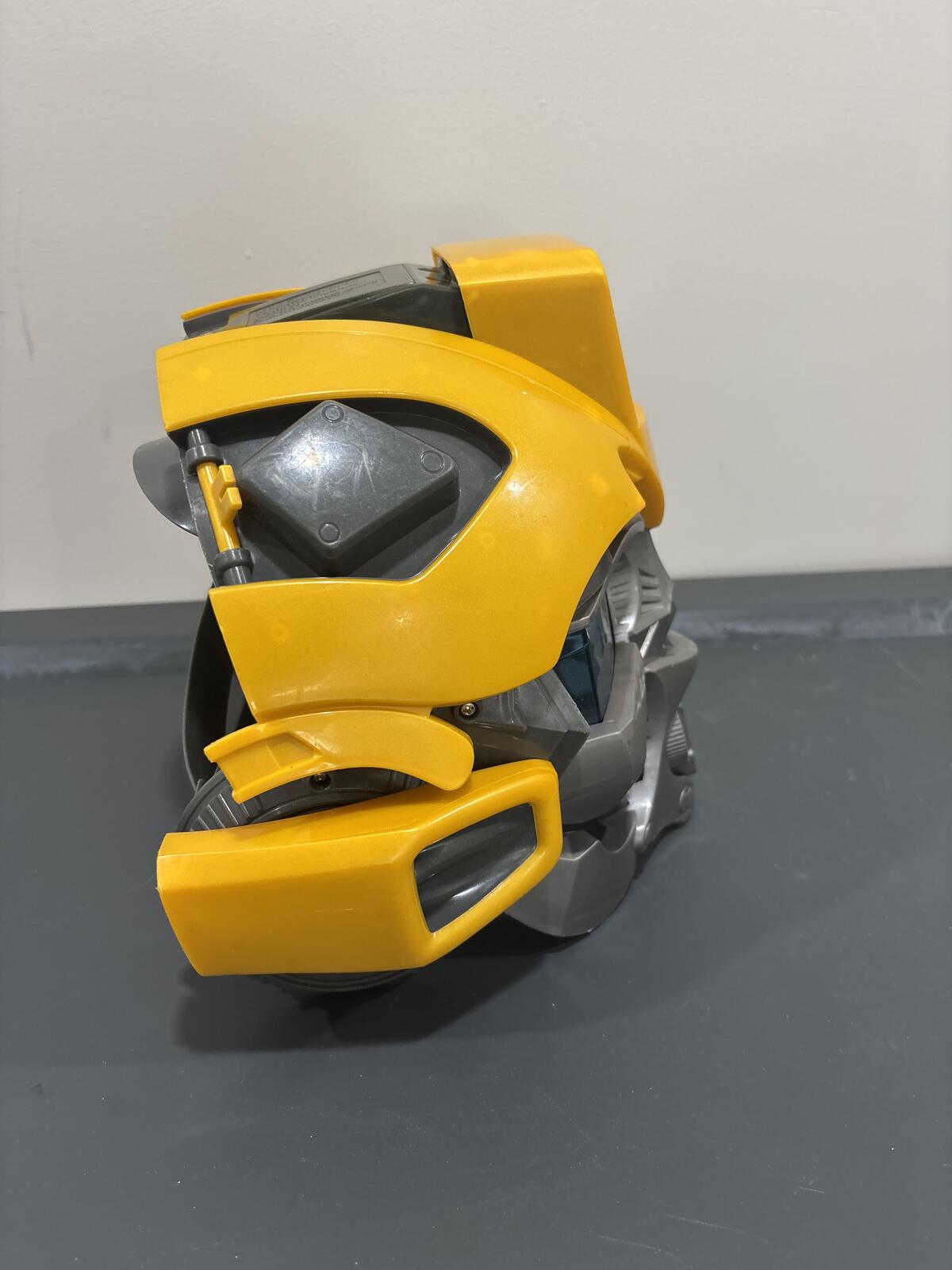 Transformers Bumblebee Roleplay Helmet Mask with Blue Lenses