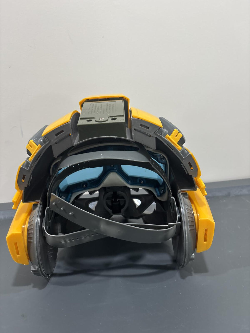 Transformers Bumblebee Roleplay Helmet Mask with Blue Lenses