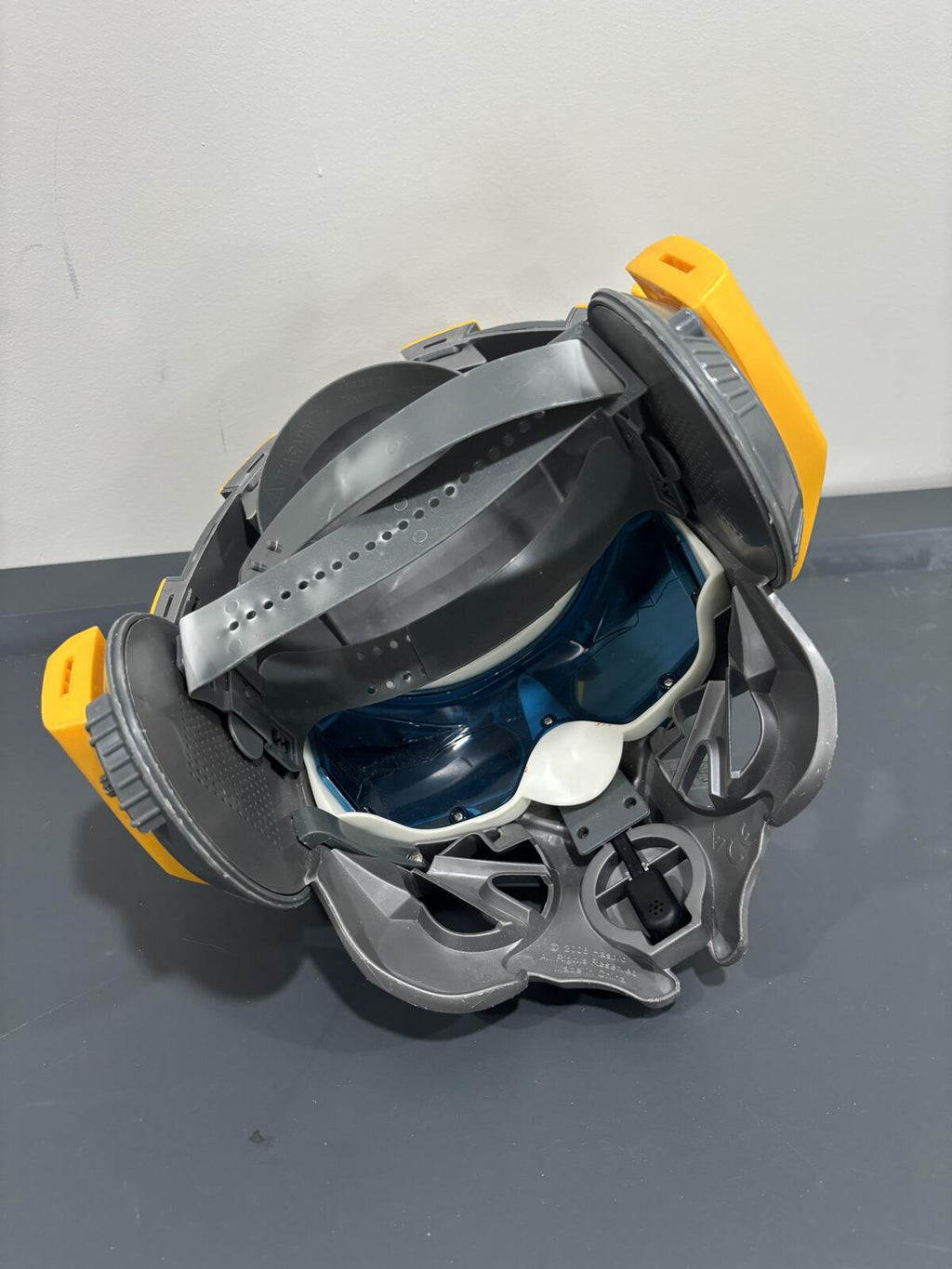 Transformers Bumblebee Roleplay Helmet Mask with Blue Lenses