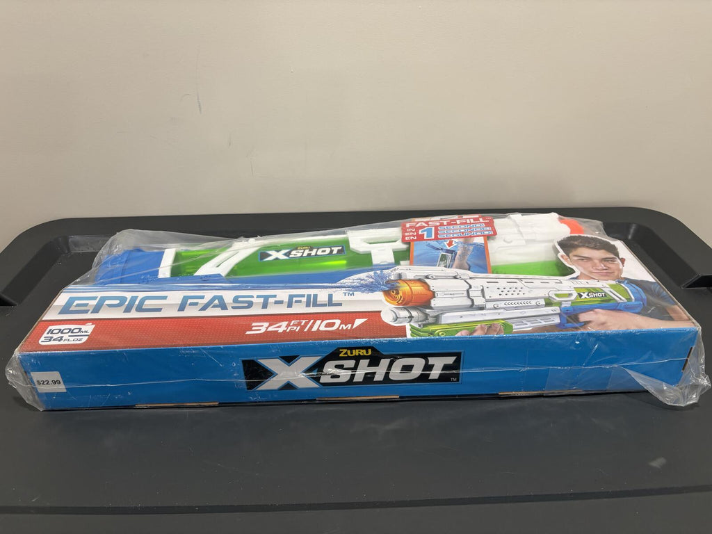 X-Shot Epic Fast-Fill Water Blaster 1000 mL / 34 fl oz