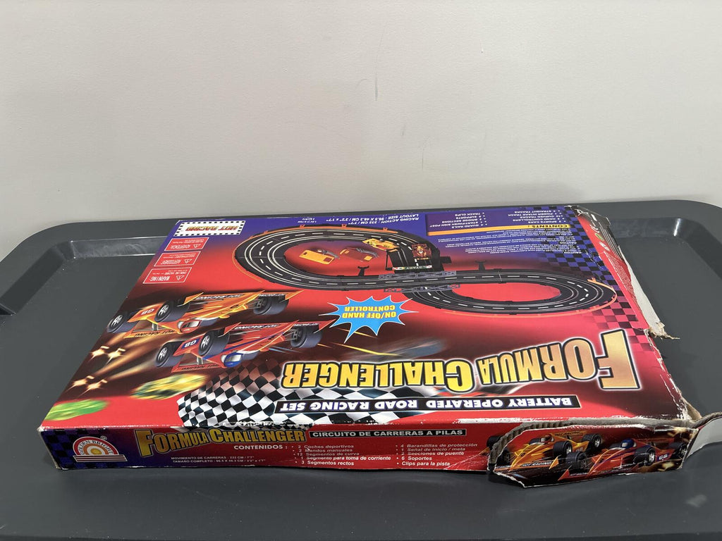Formula Challenger Battery Operated Road Racing Set