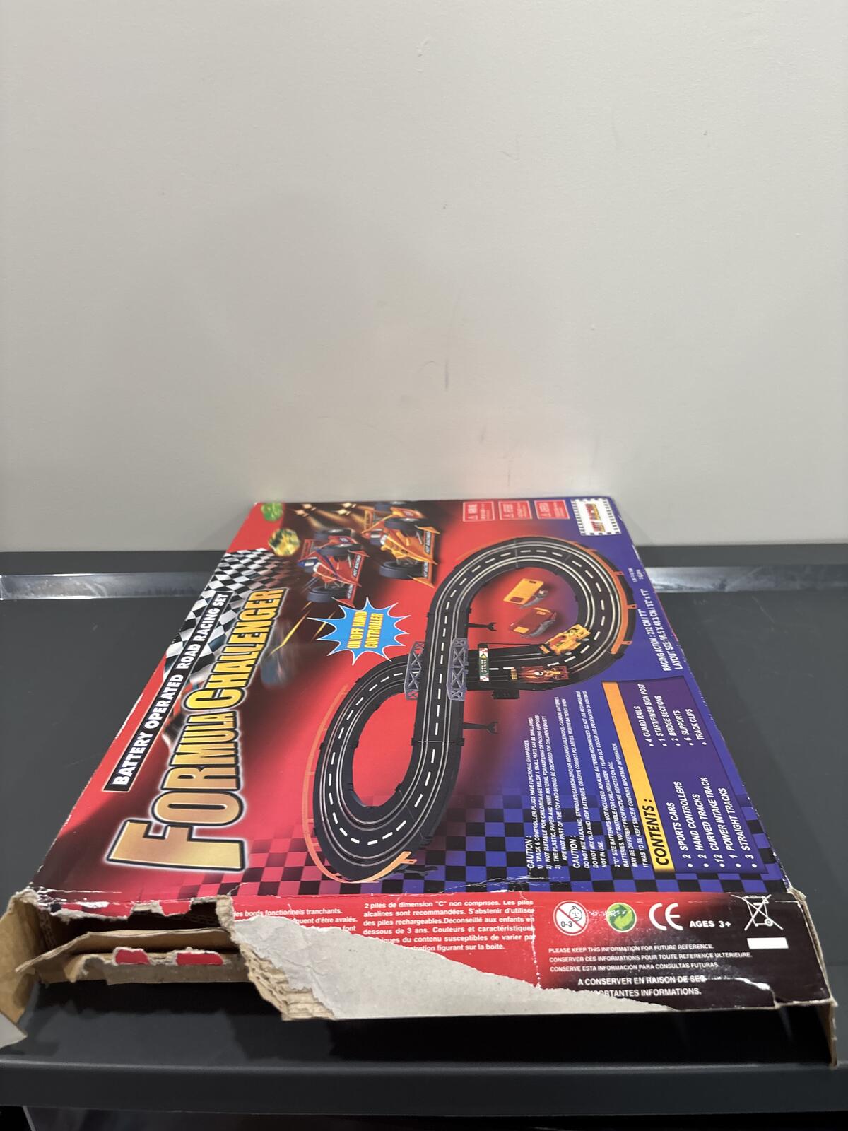 Formula Challenger Battery Operated Road Racing Set