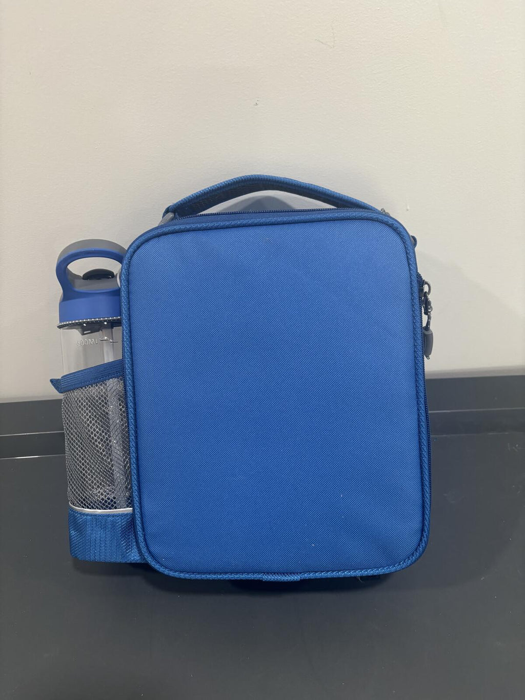 Arctic Zone Pro Blue Expandable Insulated Lunch Bag with Water Bottle