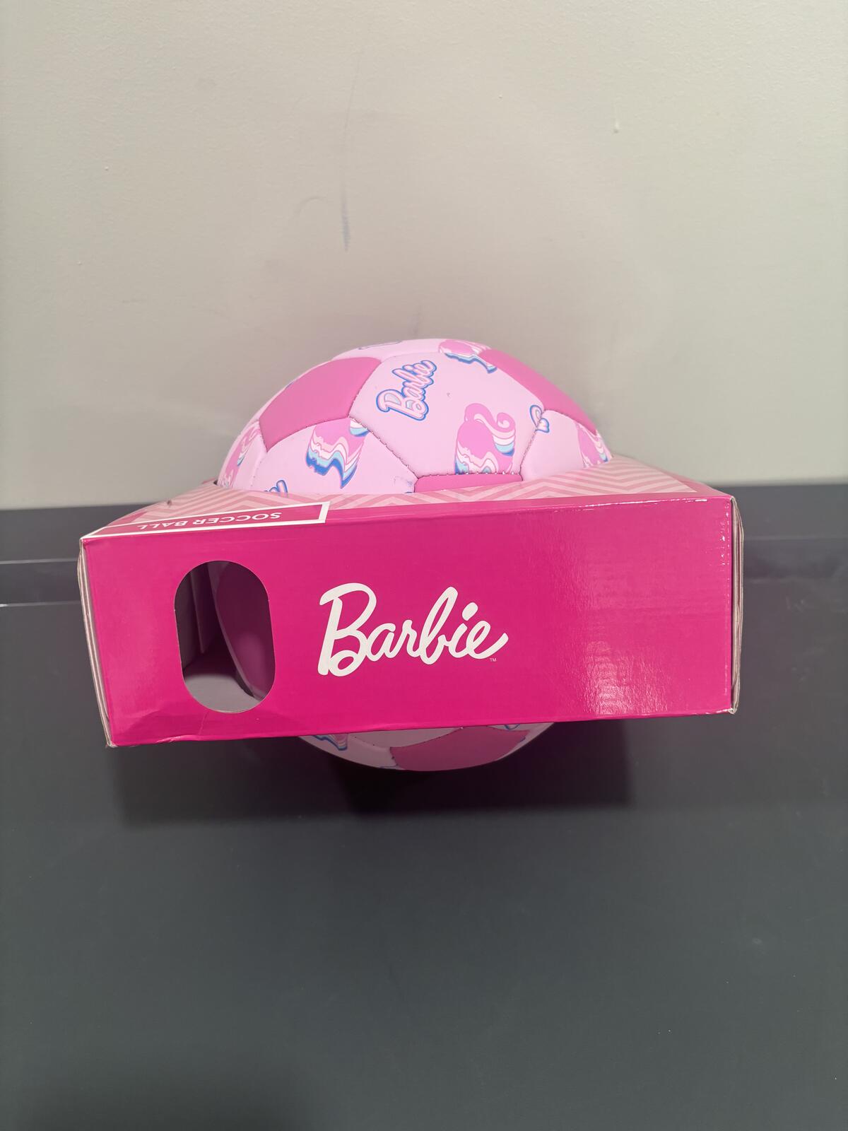 Barbie Pink Soccer Ball in Box by Capelli New York