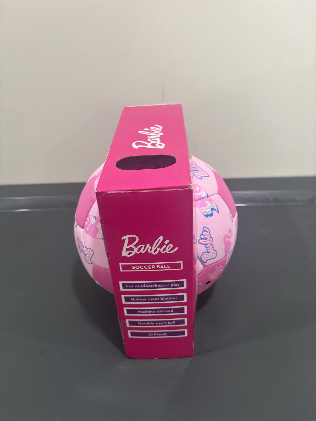 Barbie Pink Soccer Ball in Box by Capelli New York