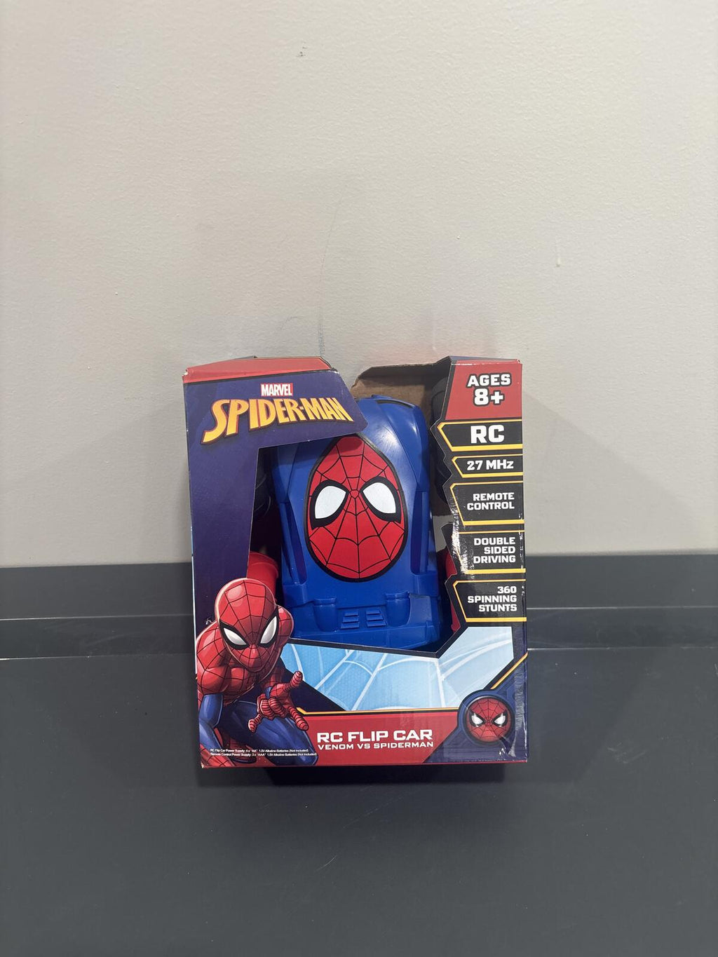 Marvel Spider-Man RC Flip Car 27 MHz Remote Control Toy