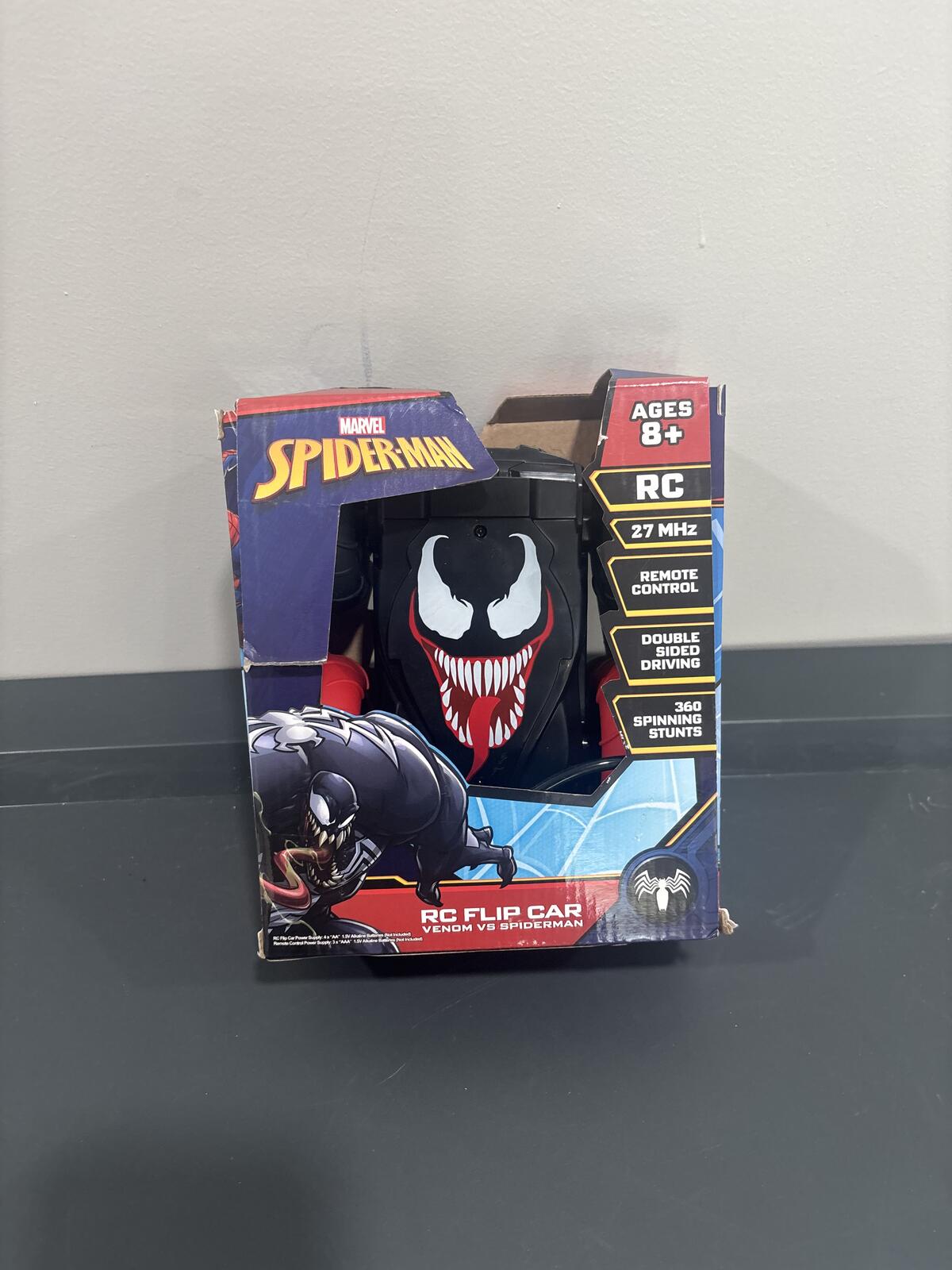 Marvel Spider-Man RC Flip Car 27 MHz Remote Control Toy
