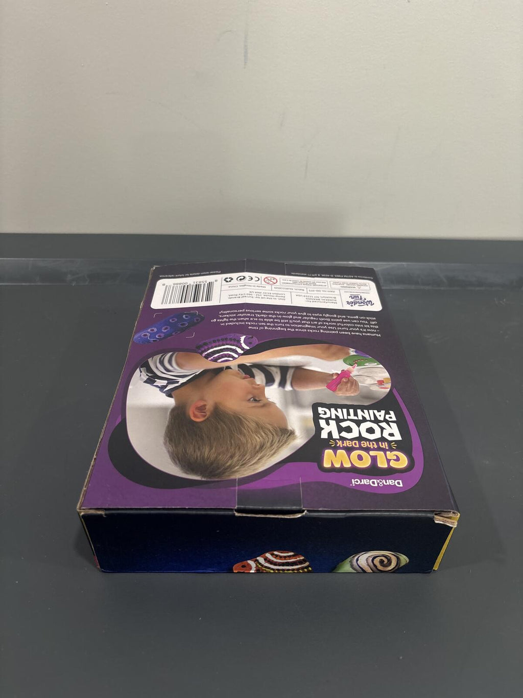 Glow in the Dark Rock Painting Complete Craft Kit