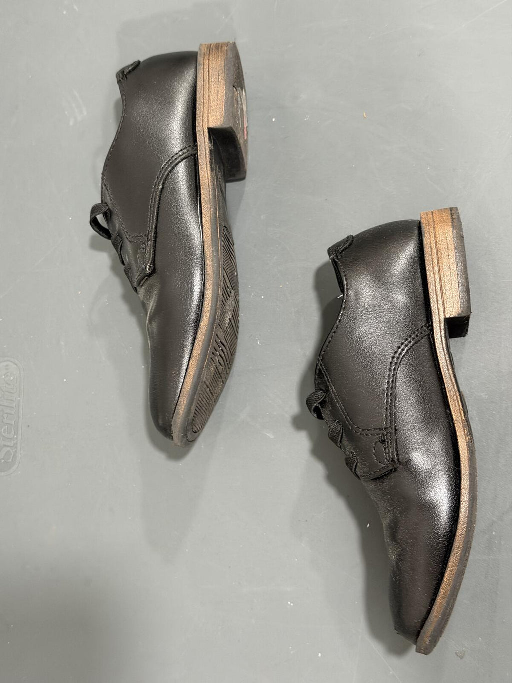 Mix No. 6 Black Lace-Up Derby Oxfords Dress Shoes