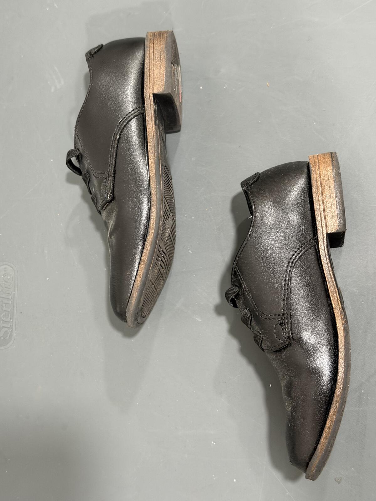 Mix No. 6 Black Lace-Up Derby Oxfords Dress Shoes