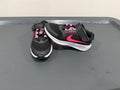 Nike Girls Black Pink Velcro Running Shoes