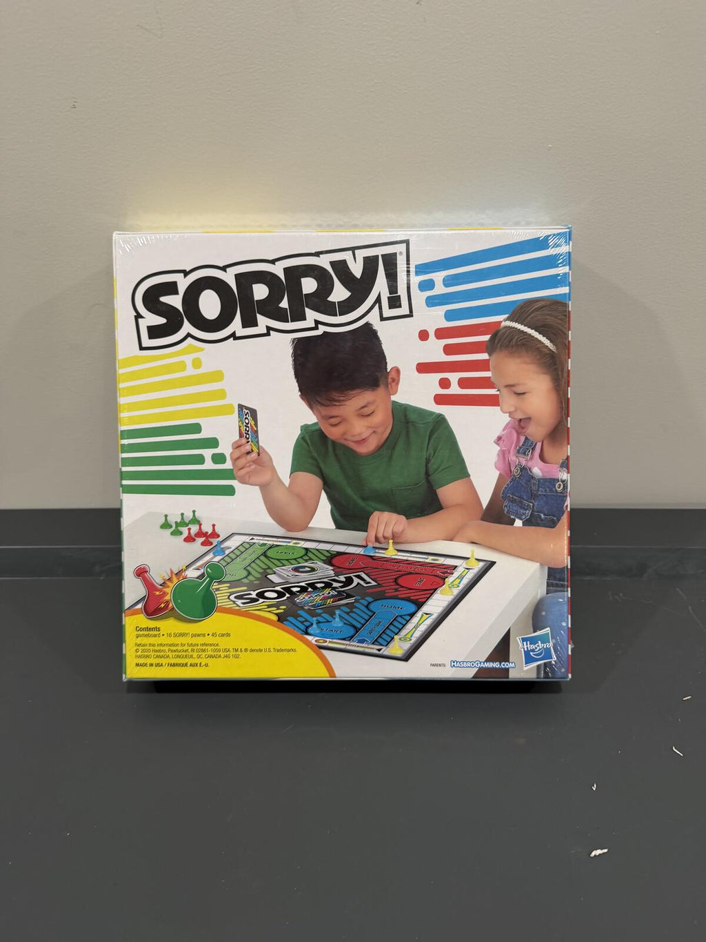 Hasbro Sorry! Classic Game of Sweet Revenge Board Game