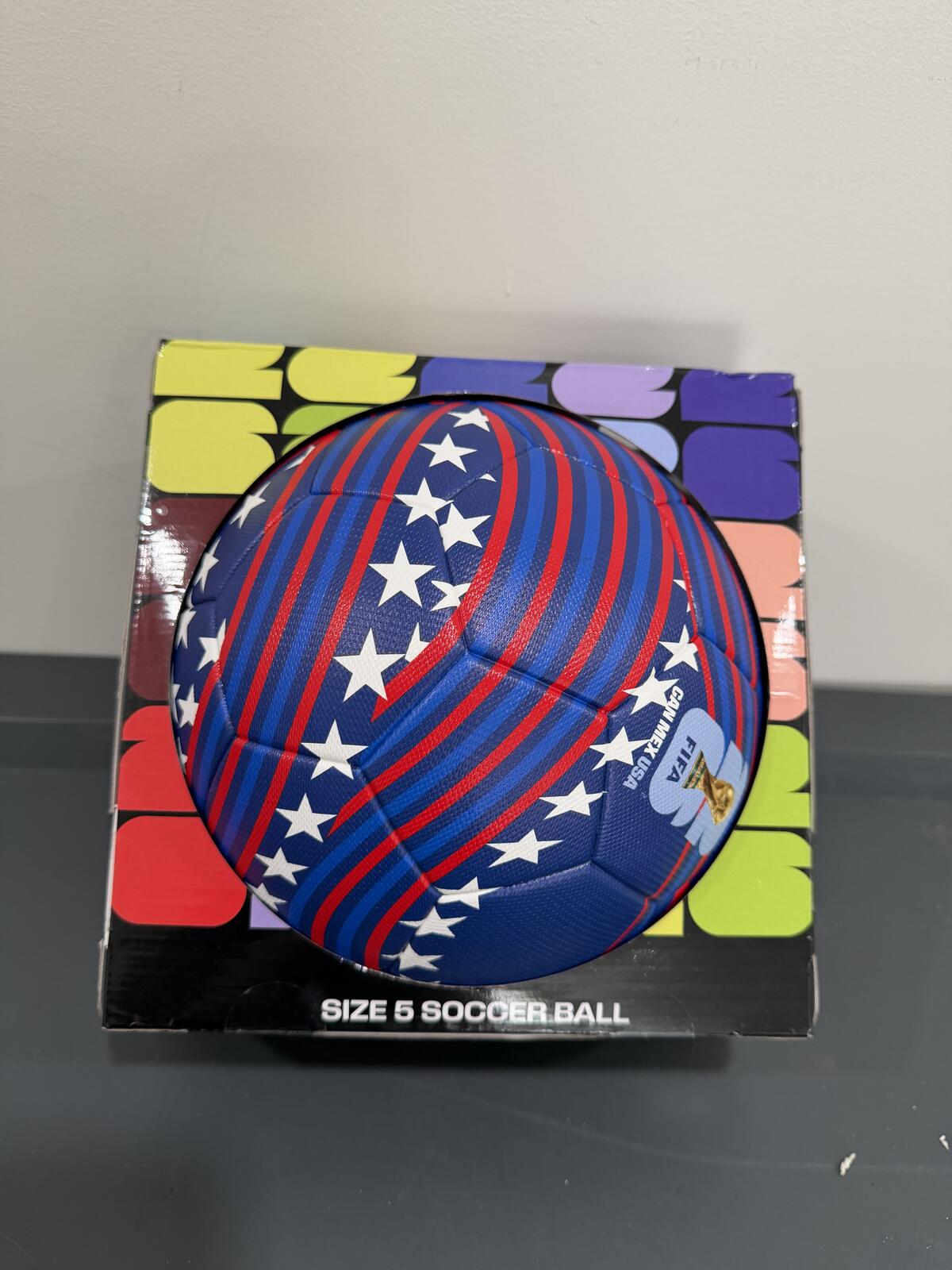FIFA World Cup 2026 USA-themed Thermobonded Soccer Ball Size 5