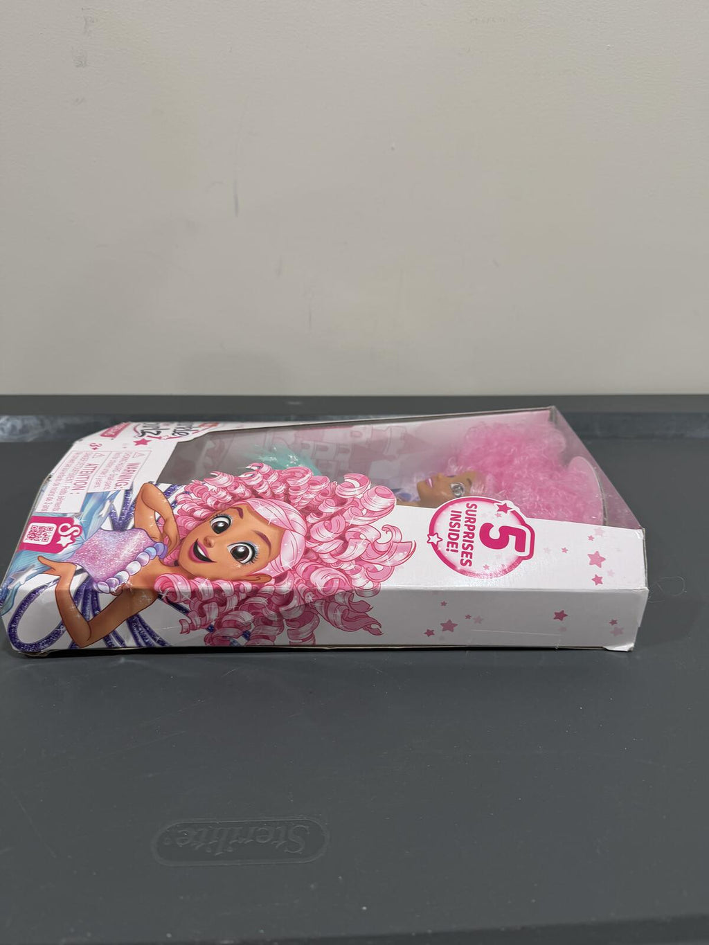 ZURU Sparkle Girlz Hair Dreams Doll with 5 Surprises, Pink Fairy Boxed