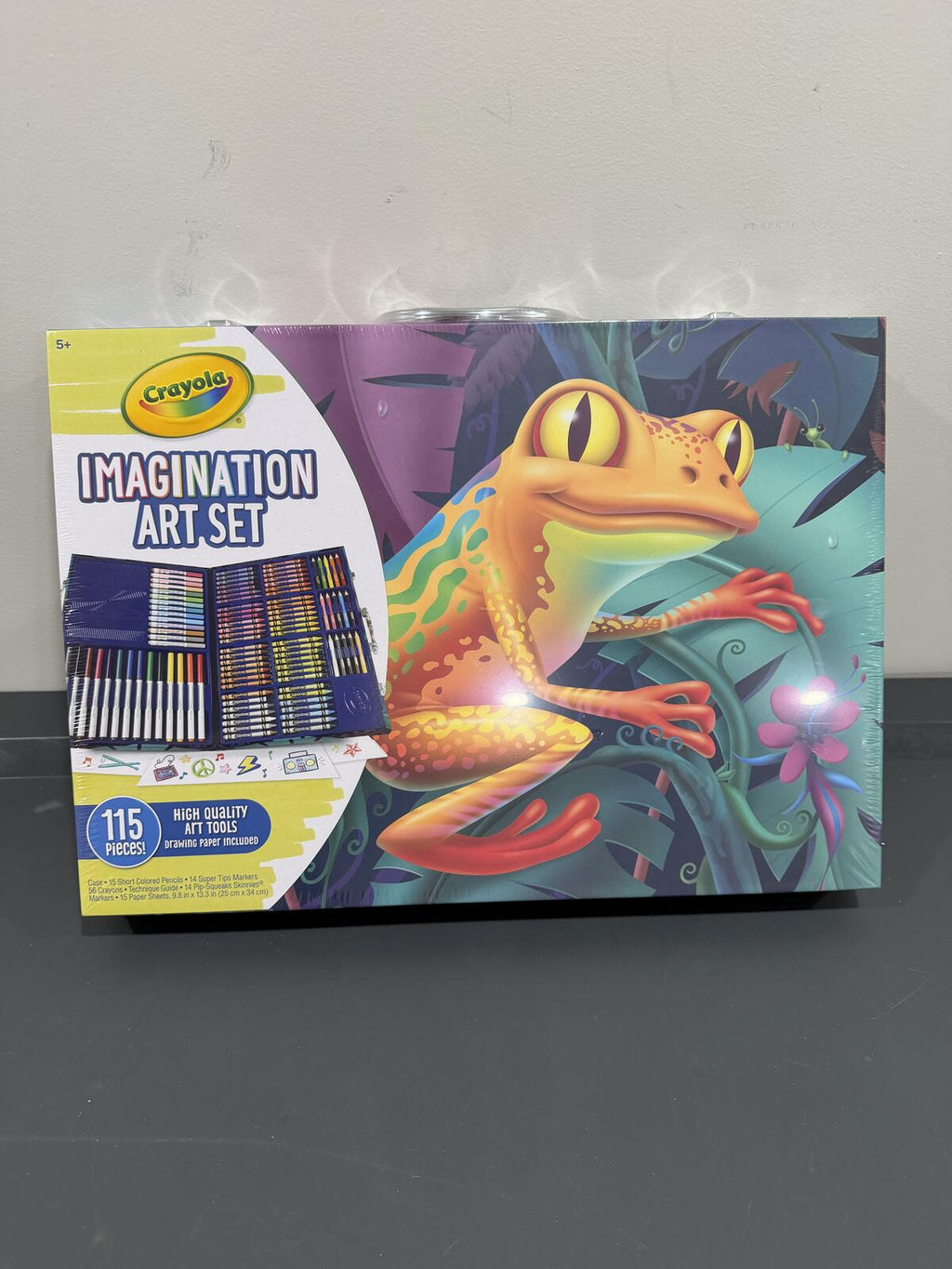 Crayola Imagination Art Set 115 Pieces, Multi-Color, Sealed Case