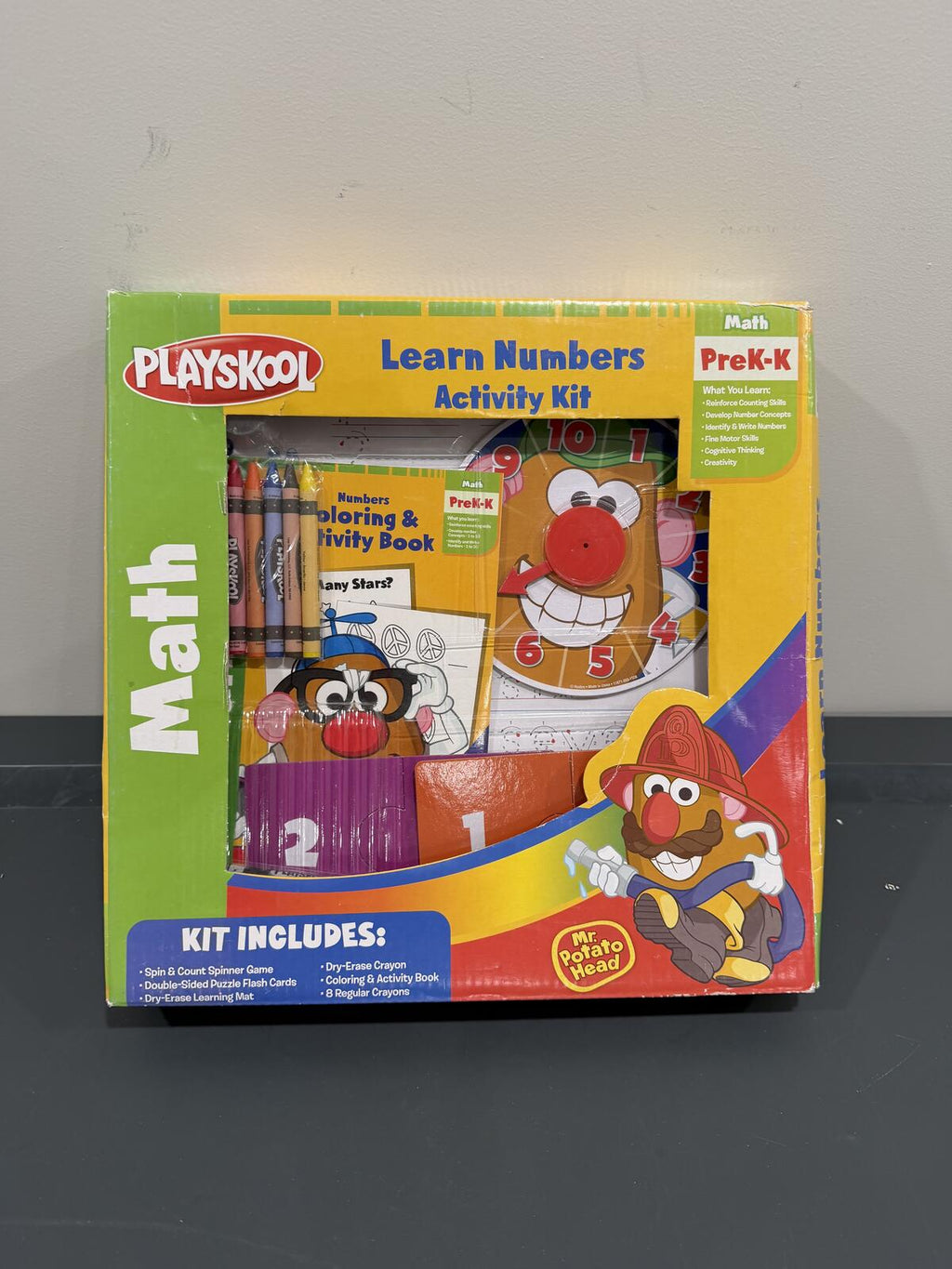 Playskool Learn Numbers Activity Kit Pre-K Math Educational Toy Set