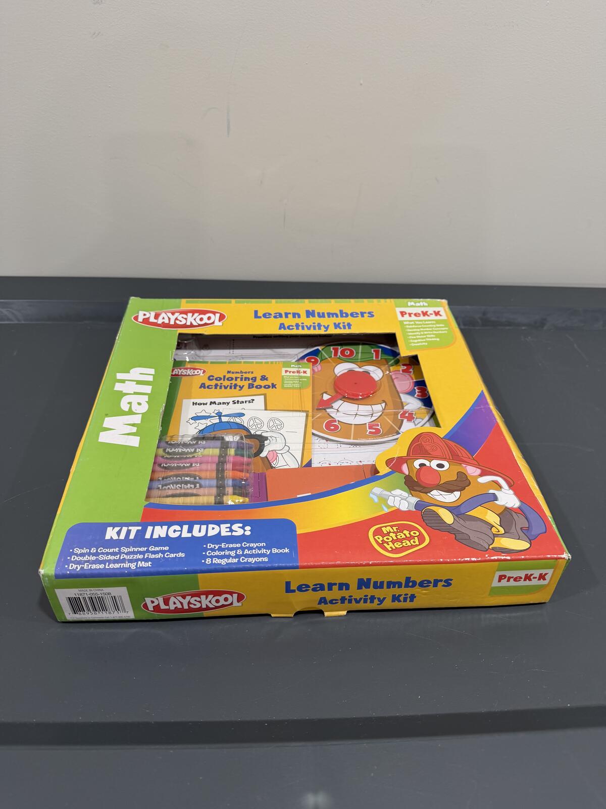 Playskool Learn Numbers Activity Kit Pre-K Math Educational Toy Set