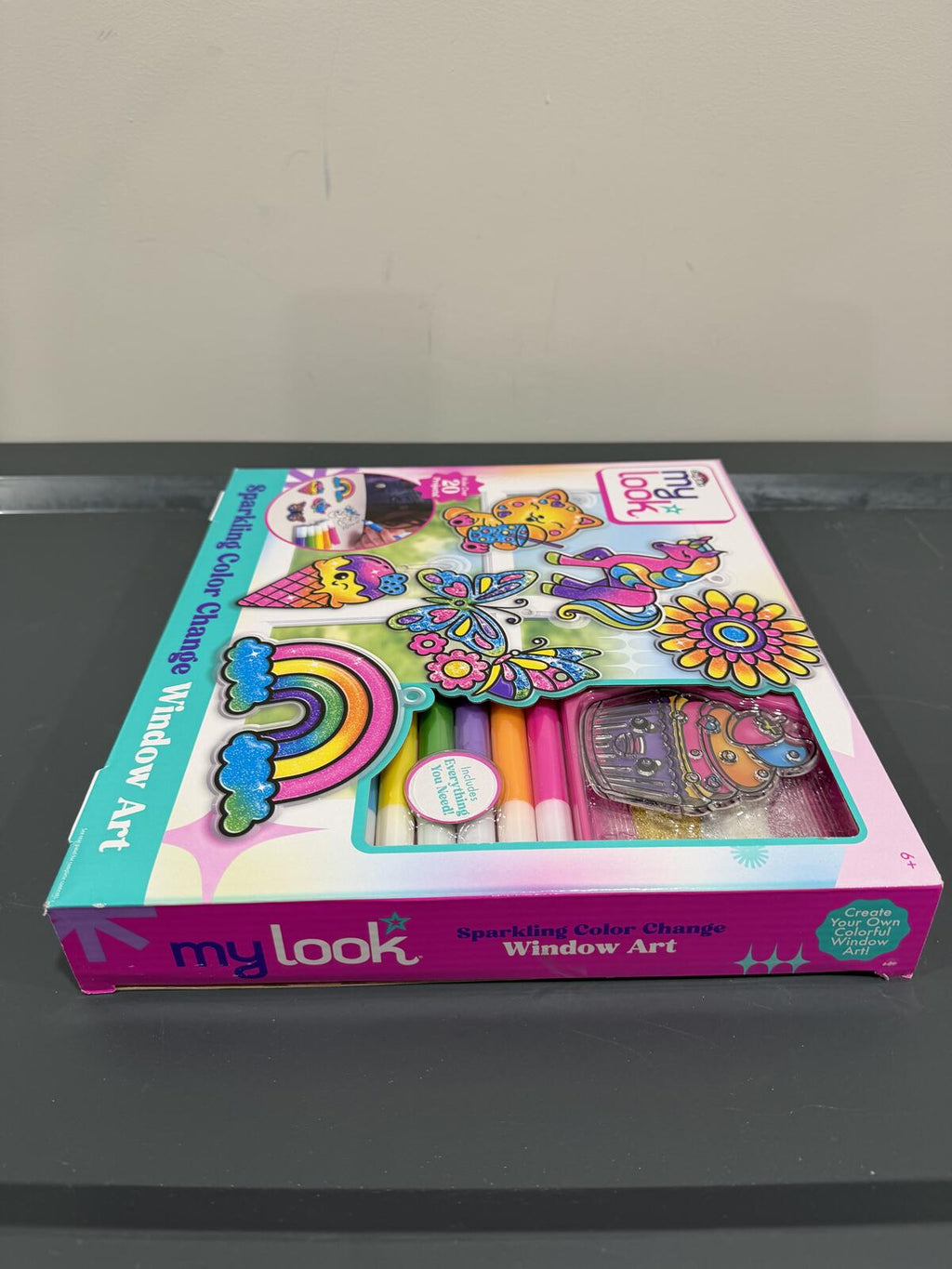 My Look Sparkling Color Change Window Art Craft Kit with 20 Projects