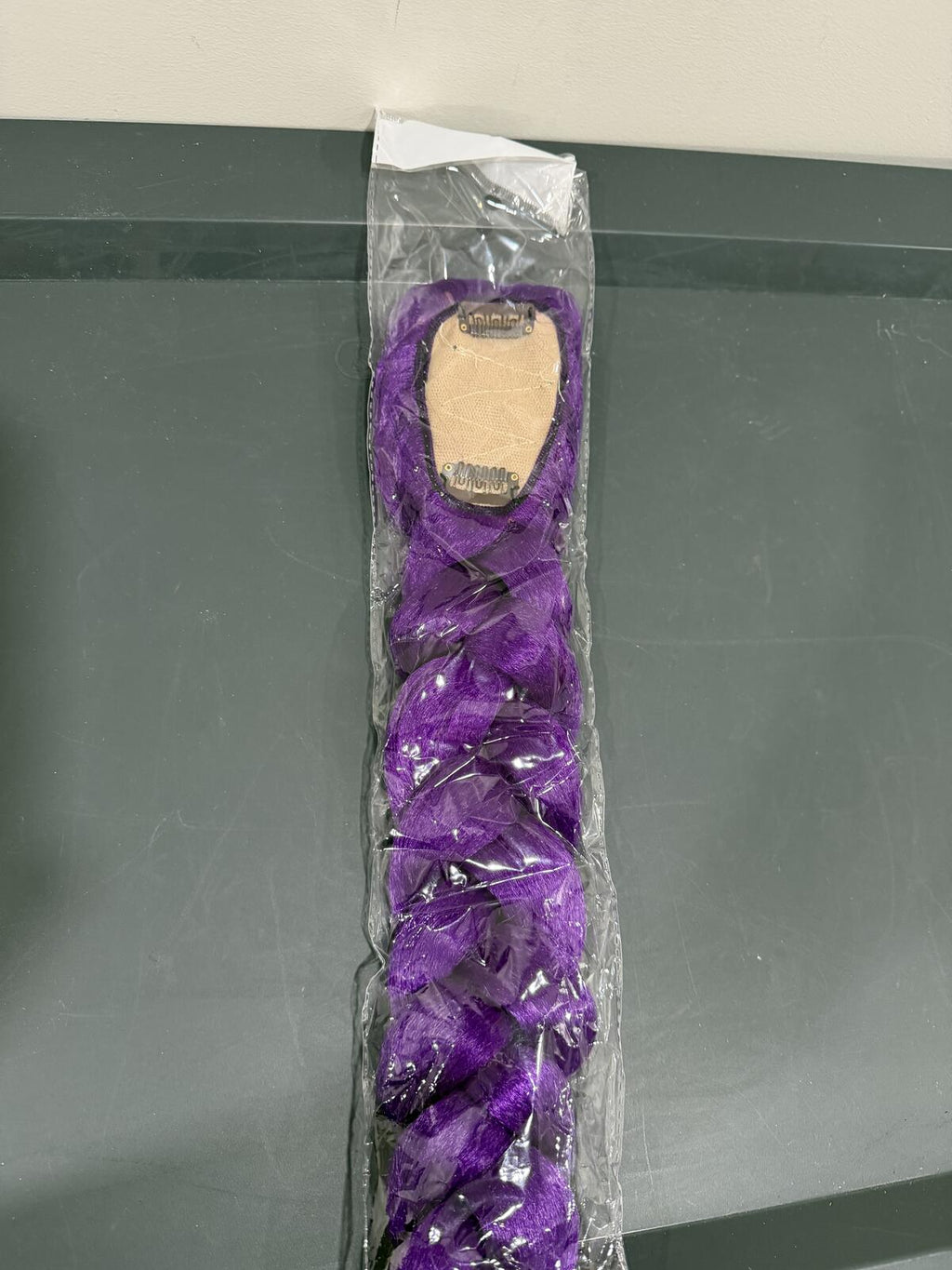 KPOP Rumi Purple Braided Hair Extension Costume Ponytail Accessory
