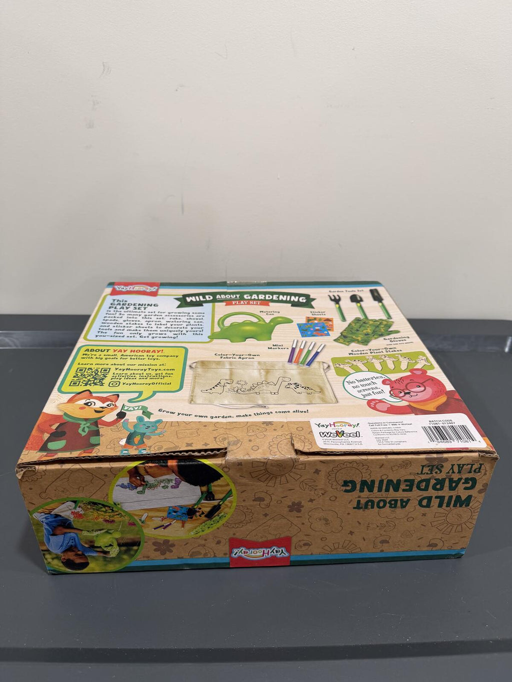 Yay Hooray Wild About Gardening Dinosaur Grow Play Set New In Box