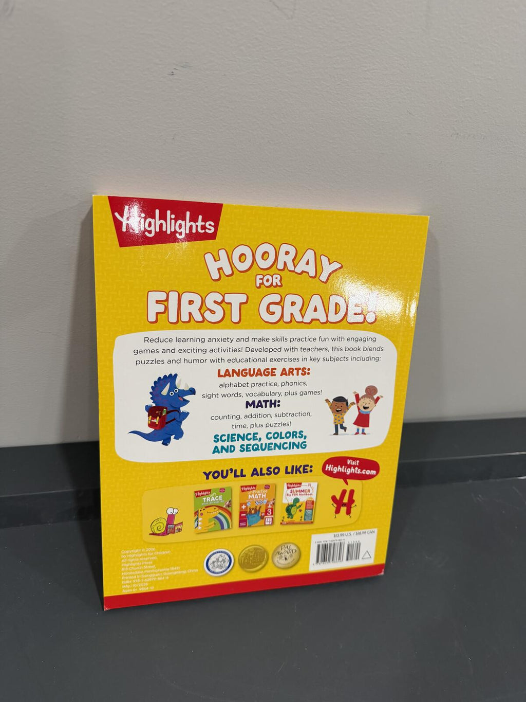 Highlights First Grade Big Fun Workbook 6+ 250+ Teacher-Approved Activities New