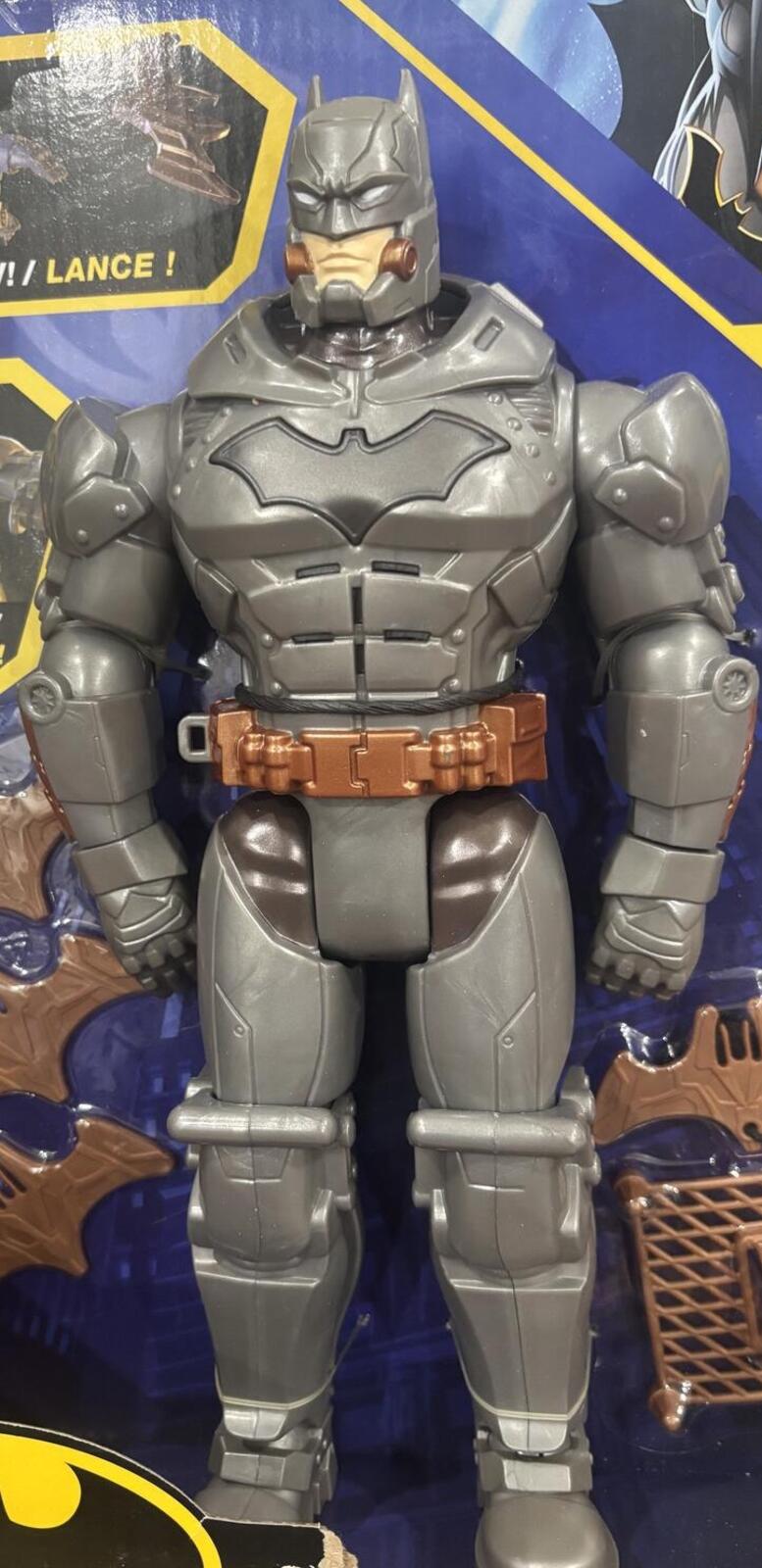 DC Battle Strike Batman 12 Inch Figure 1st Edition New In Box Box Wear